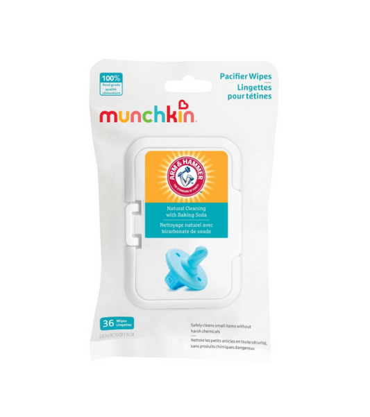 Munchkin Arm & Hammer - toallitas desinfectantes de chupón - 36 unidades