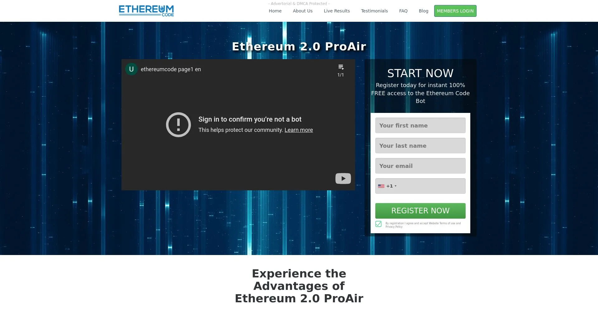 ¿Qué es Ethereum 2.0 Proair: Opiniones, ¿es una estafa o es seguro y fiable?